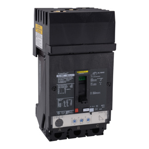 Square D Powerpact™ HJA Series Molded Case Industrial Circuit Breakers 60-60 A 600 VAC 25 kAIC 3 Pole 3 Phase