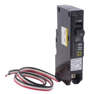 Square D QO™ Series Molded Case Plug-in Circuit Breakers 20 A 120/240 VAC 10 kAIC 1 Pole 1 Phase