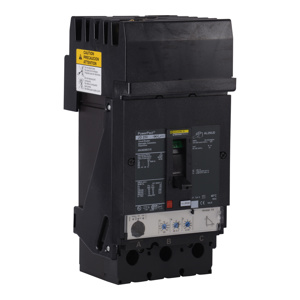 Square D Powerpact™ JGA Series Cable-in/Cable-out Molded Case Industrial Circuit Breakers 250-250 A 600 VAC 18 kAIC 3 Pole 3 Phase