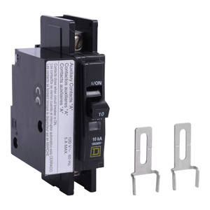 Square D QOU® Series UL 489 Unit Mount Miniature Circuit Breakers 10 A 1 Pole