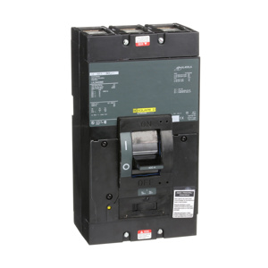 Square D I-Line™ LAL Series Cable-in/Cable-out Molded Case Industrial Circuit Breakers 400 A 600 VAC, 250 VDC 22 kAIC 3 Pole 3 Phase