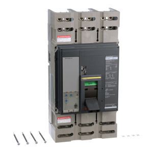Square D PGL Series P Frame Molded Case Circuit Breakers 1000-1000 A 600 VAC 18 kAIC 3 Pole 3 Phase