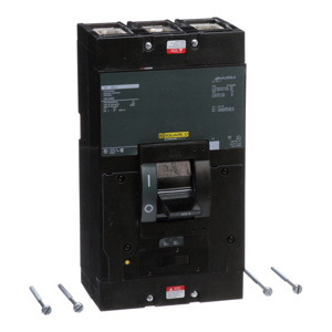 Square D Q4L Series Molded Case Industrial Circuit Breakers 400 A 240 VAC 25 kAIC 3 Pole 3 Phase