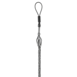 Hubbell Wiring Dua-Pull Series Mesh Pulling Grips Flexible Eye 0.630 - 0.870 in Closed Mesh, Multi-weave