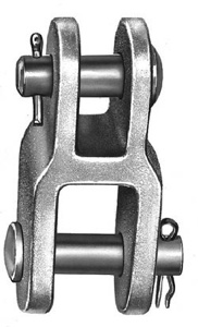 Hubbell Power Clevis-Clevis Fittings Ductile Iron 4.00 in