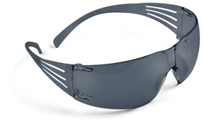 3M SecureFit™ 200 Series Safety Glasses Anti-scratch Gray Gray