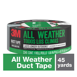 3M All Weather Duct Tape 45 yd x 1.88 in 10 mil Silver
