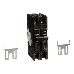 Square D QOU® Series UL 489 Unit Mount Miniature Circuit Breakers 80 A 2 Pole
