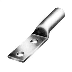 Burndy YA Series Standard Barrel Compression Lugs 1/2 in 1 Hole 500 kcmil