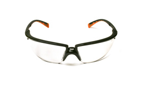 3M Privo™ Safety Glasses Anti-fog, Anti-scratch Clear Black/Orange