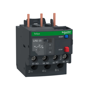 Square D LR3D TeSys™ Deca Non-differential Thermal Overload Relays 30.00 - 38.00 A 1 NO - 1 NC Class 10A