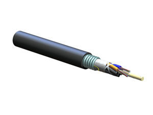 Corning ALTOS® OSP Loose Tube Fiber Optic Cable 24 Fiber SM - OS2 - SJSA Dry