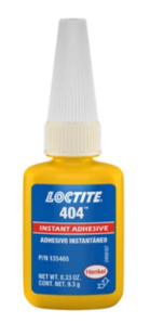 Loctite 404 Series Bonding Instant Adhesives 0.33 oz Bottle