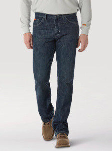 Wrangler FR No 42 20X® Vintage Slim Boot Cut Jeans 31 x 30 Dark Blue Mens