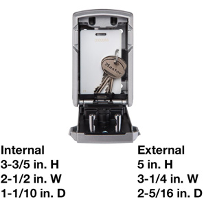 Master Lock Bluetooth® Personal Lock Boxes Metallic