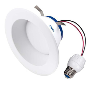 Cree Lighting DR Recessed LED Downlights 120 V 8.5 W 6 in 5000 K White Dimmable 650 lm