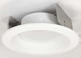 Nora Lighting AC Onyx Recessed LED Downlights 120 V 15 W 4 in 3000 K White Dimmable 952 lm