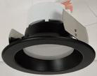 Nora Lighting Onyx NOXTW Recessed LED Downlights 120 V 11 W 4 in 2700/3000/3500/4000/5000 K Black Dimmable 950 lm