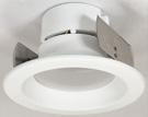 Nora Lighting Onyx NOXTW Recessed LED Downlights 120 V 11 W 4 in 2700/3000/3500/4000/5000 K White Dimmable 950 lm
