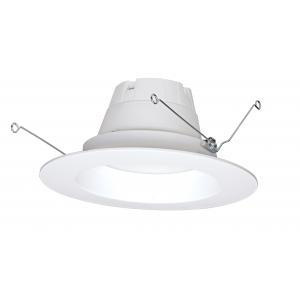 Satco Products Recessed LED Downlights 120 V 9 W 5 in<multisep/> 6 in 4000 K White Dimmable 650 lm