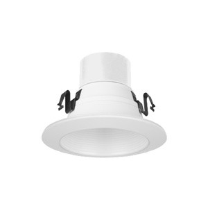 Elite Lighting REL437 Recessed LED Downlights 120 V 10 W 4 in 2700/3000/3500/4000/5000 K White Dimmable 700 lm