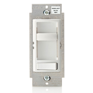 Leviton Decora® Sureslide™ Series Electro-Mechanical Dimmers with Leads 16 A CFL, Halogen, Incandescent, LED