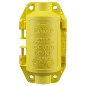 Hubbell Wiring Electrical Plug Lockout Devices