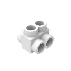 Burndy Multi-tap Connectors Two Sided 8 - 2/0 AWG 2 Port