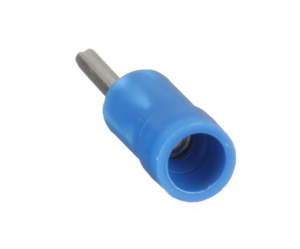 Panduit Insulated Pin Terminals 16 - 14 AWG Shrouded Blue