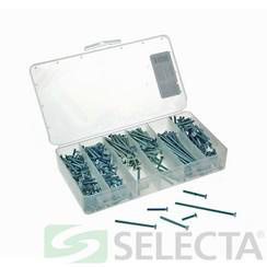 Selecta Products Slotted Flat Head Machine Screw Kits 32 TPI #6