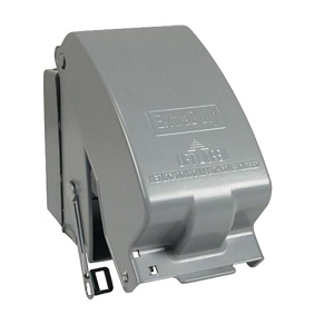 Superflex Weatherproof While-in-Use Box Covers Universal 1 Gang Gray