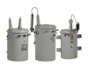 Ermco Single Phase Polemount Transformers 100 kVA 12470GY/7200 V 120/240 V