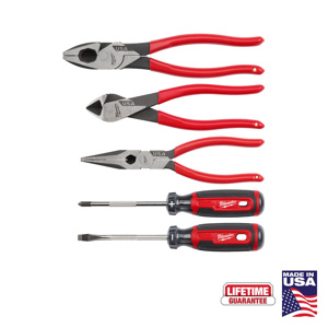 MT500-5 5PC DIPPED GRIP CUT PLIERS