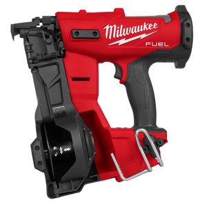 Milwaukee M18™ FUEL™ Coil Roofing Nailers Cordless 15 deg