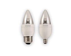 Sylvania B10 LED Lamps 4 W Medium (E26) 2700 K Dimmable 80 CRI 200 lm