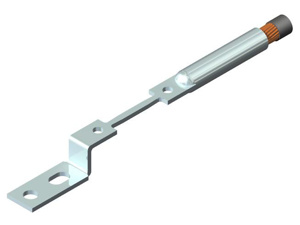 AFL LLA Series Long Limiter Compression Terminals 1 in 2 Hole 500 Cu