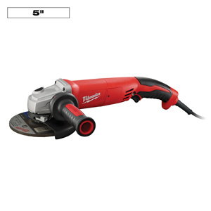 Milwaukee Lock-on Angle Grinders 5 in Corded Electric Trigger