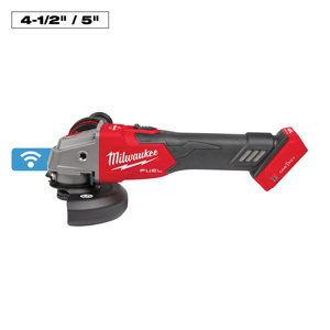 Milwaukee M18™ FUEL™ ONE-KEY™ Lock-on Braking Grinders 5 in Cordless Slide Switch
