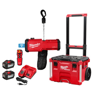 Milwaukee M18™ ONE-KEY™ PACKOUT™ Compact Chain Hoists 2,000 lb Hook
