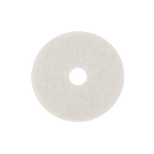 3M White Polish Floor Pads Fine