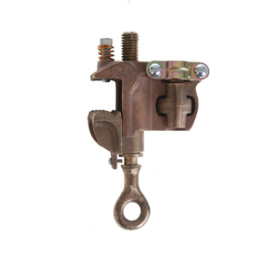 Hubbell Power G336 Series Flat Face Grounding Clamps Bronze