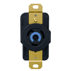 Hubbell Wiring <em class="search-results-highlight">Locking</em> Single Receptacles 20 A 250 V 2P3W L6-20R <em class="search-results-highlight">EdgeConnect</em>™ Twist-Lock®