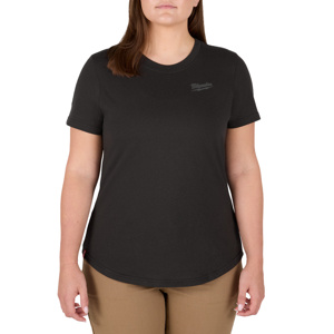 Milwaukee FREEFLEX™ Hybrid T-shirts XL Black Womens