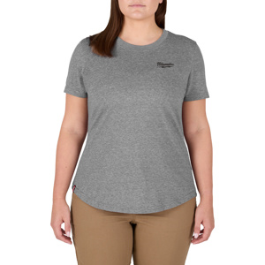 Milwaukee FREEFLEX™ Hybrid T-shirts XL Gray Womens