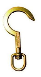 Hastings Fiberglass 3533 Series Self Locking Block Swivel Hooks 750 <em class="search-results-highlight">lb</em>
