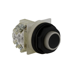 Square D Harmony™ 9001K Momentary Push Button Operators 30 mm Projecting No Legend Black