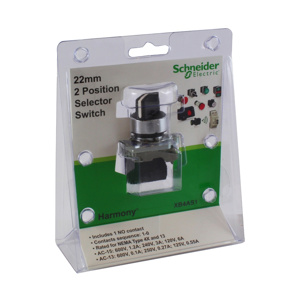 Schneider Electric Harmony™ XB4 22mm Selector Switches Black