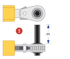 Rauckman Utility Ratcheting Allen Box Wrenches