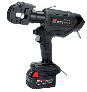 Huskie Tools Gear-driven REC ACSR Cable Cutters ACSR: 477 kcmil, Ground Rod: 5/8 in, Guy Wire: 5/8 in Battery