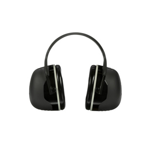3M PELTOR™ X-series Over-the-Head Earmuffs 31 dB NRR One Size Black